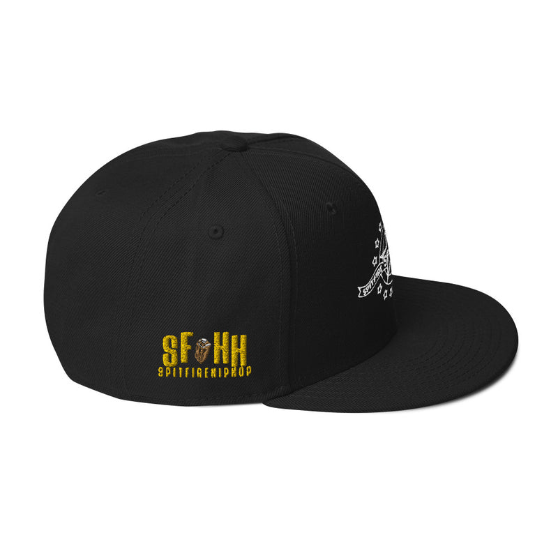 SpitFireHipHop Stars Black Snapback Hat