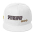 Atlanta Area Code Snapback White - SpitFireHipHop