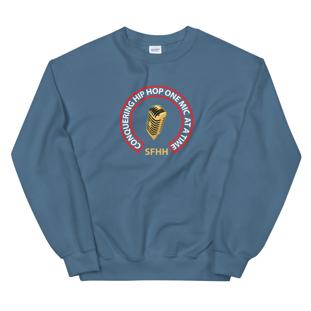 Conquering Hip-Hop Crewneck Sweatshirt - SpitFireHipHop