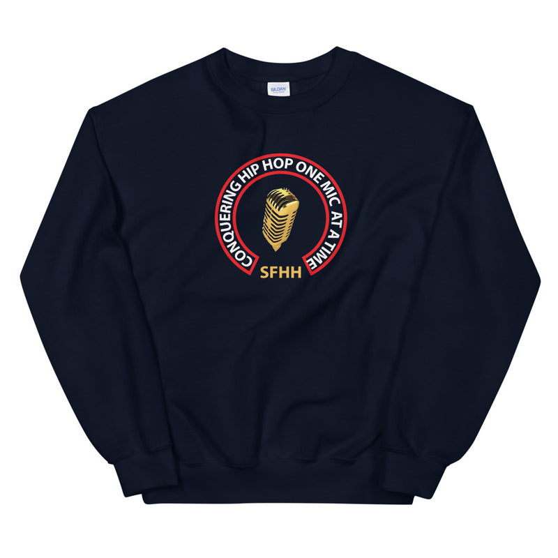 Conquering Hip-Hop Crewneck Sweatshirt - SpitFireHipHop