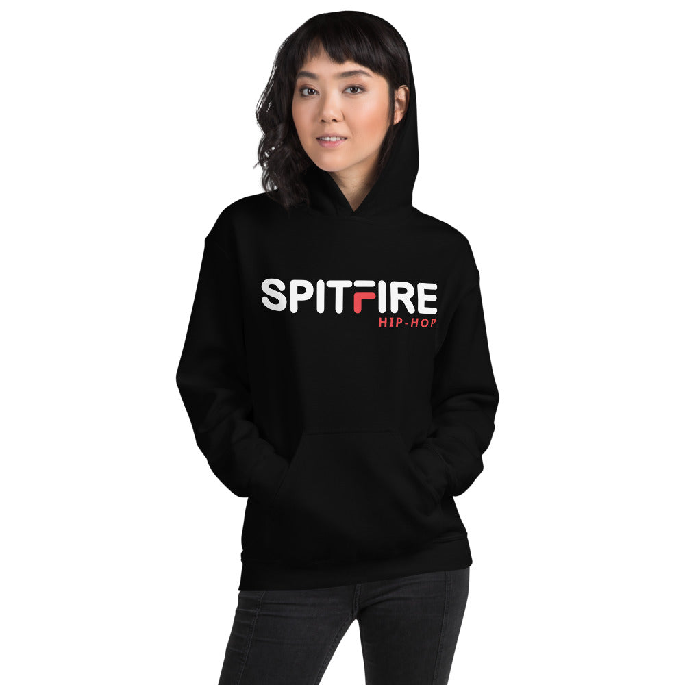 SpitFireHipHop Signature Hoodie Black