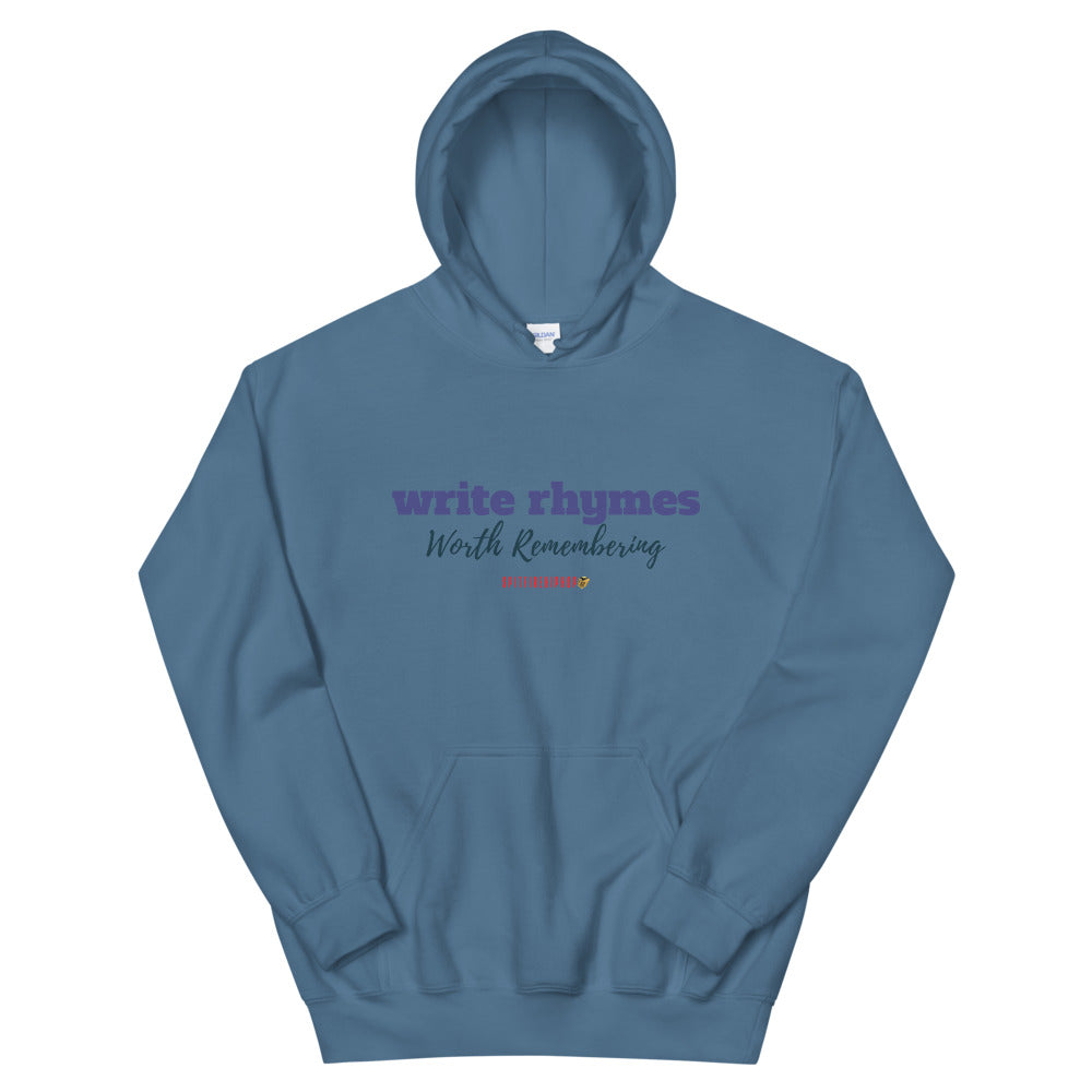 Write Rhymes Hoodie - SpitFireHipHop