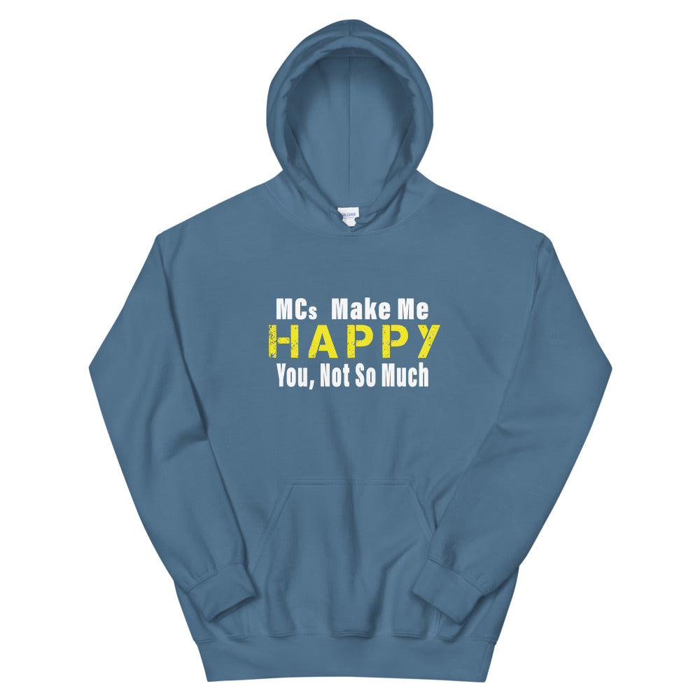 MCs Make Me Happy Hoodie - SpitFireHipHop