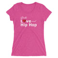 Girls Love Real Hip-Hop Ladies' T-shirt - SpitFireHipHop