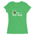 Girls Love Real Hip-Hop Ladies' T-shirt - SpitFireHipHop