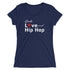 Girls Love Real Hip-Hop Ladies' T-shirt - SpitFireHipHop